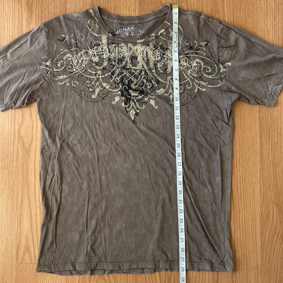 ❤️ Monarchy Los Angeles Distressed Tee Graphic Size XL - Picture 6 of 8